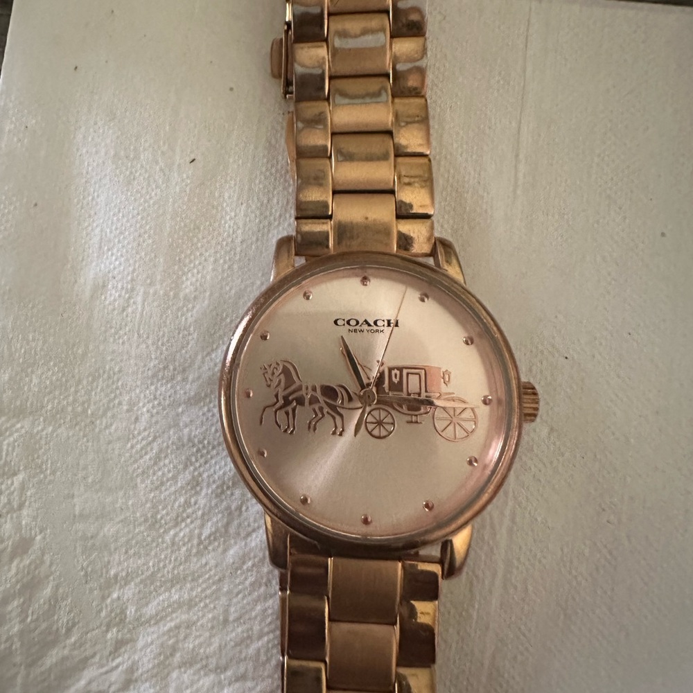 Coach Watch needs a battery